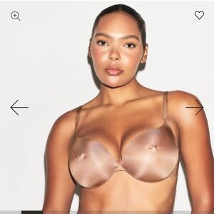 Skims Ultimate Pierced Nipple Bra- 38B- Sienna